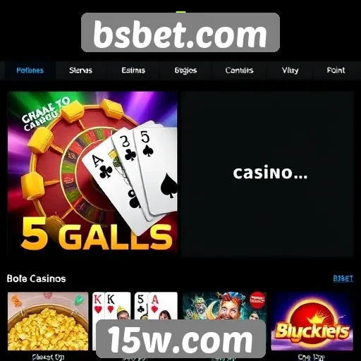 bsbet.com oferece diversidade em jogos de cassino